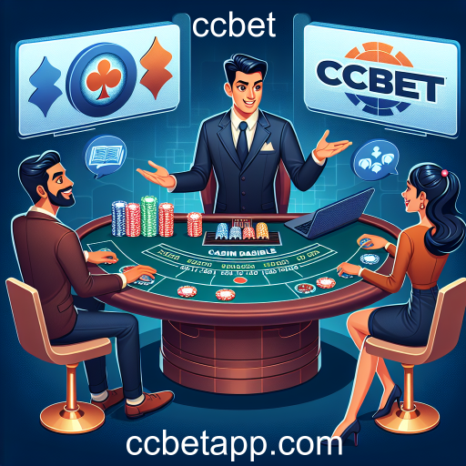 Experiência Imersiva do Cassino Ao Vivo no CCBet